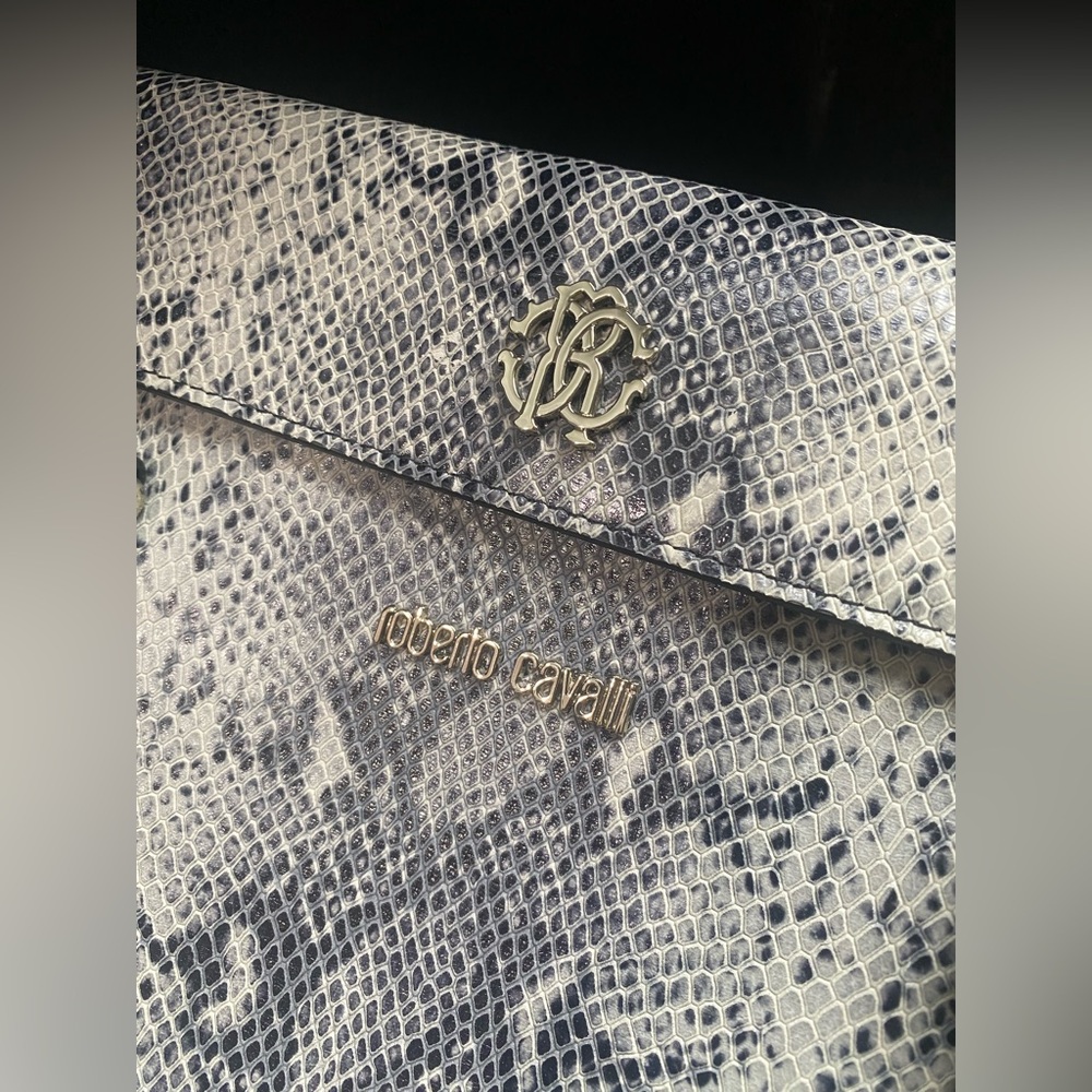 Roberto Cavalli Elegant Python Snake Effect / Top… - image 2
